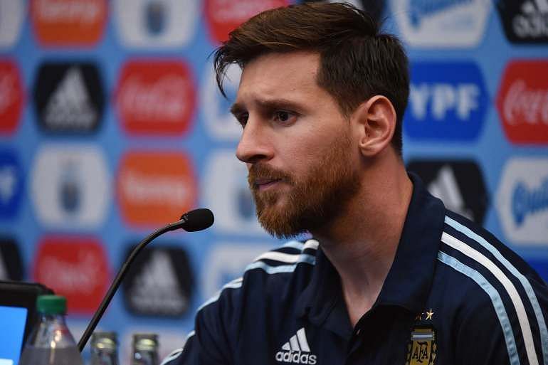 Image result for Messi conference